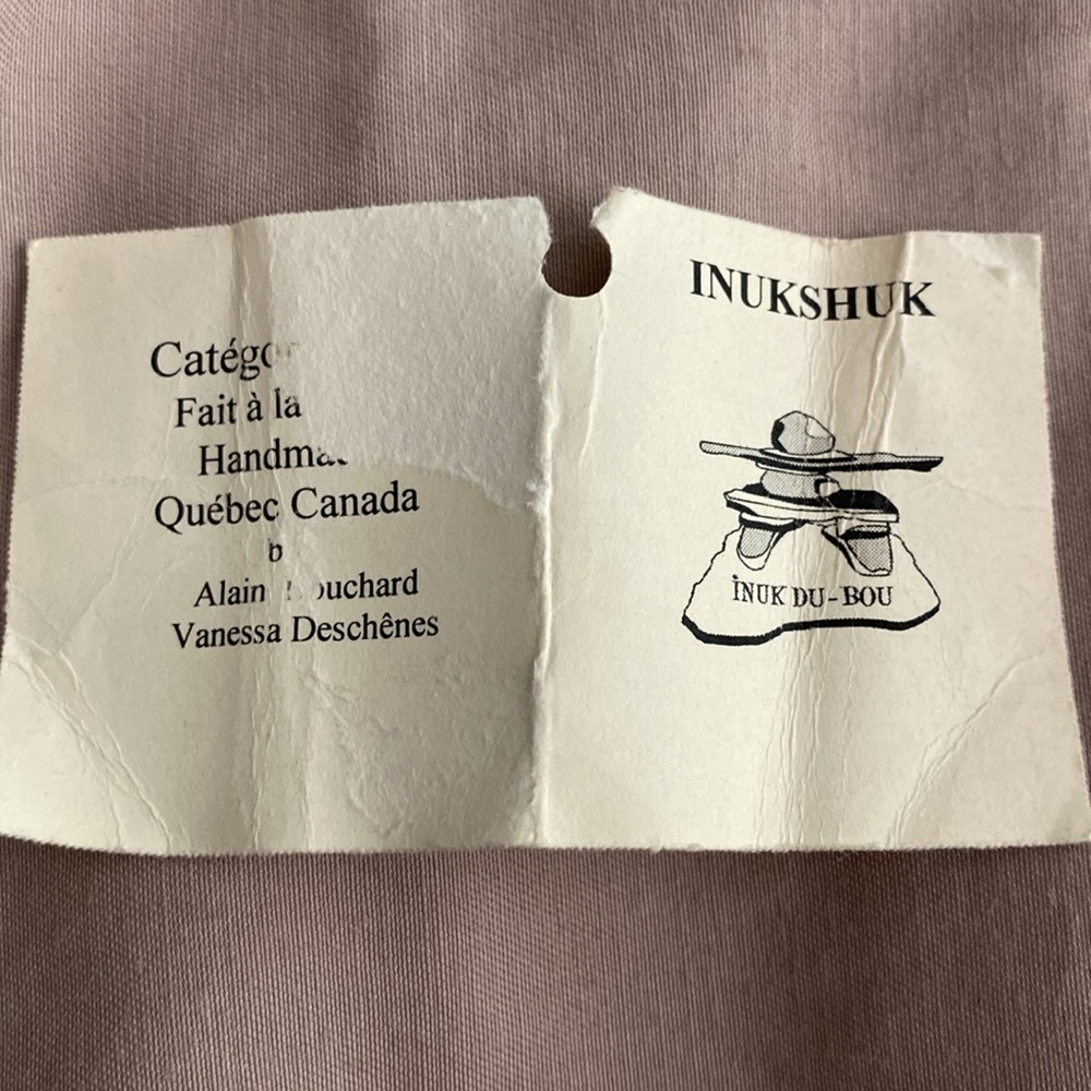Inukshuk, Natural Stone Sculpture (symbolizes the survival of the Inuit people) - Picture 9 of 11